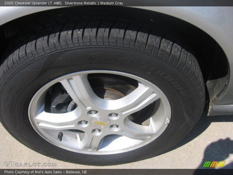 Silverstone Metallic / Medium Gray 2005 Chevrolet Uplander LT AWD