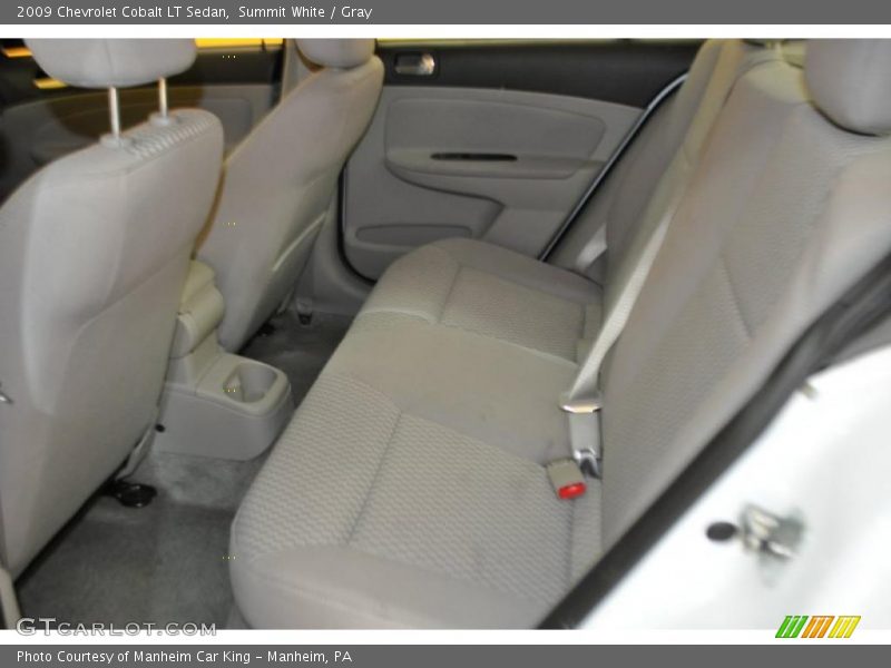 Summit White / Gray 2009 Chevrolet Cobalt LT Sedan