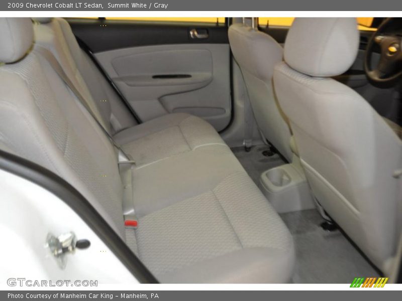Summit White / Gray 2009 Chevrolet Cobalt LT Sedan