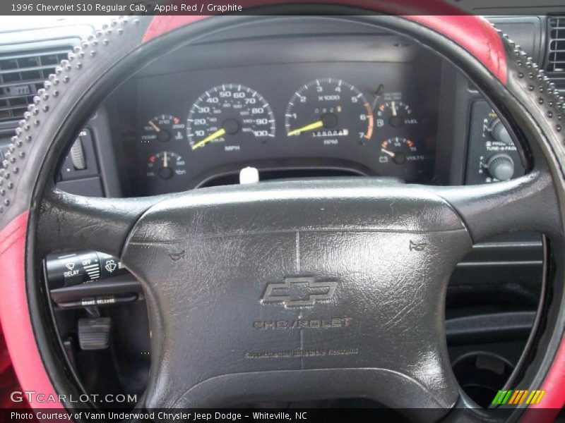 Apple Red / Graphite 1996 Chevrolet S10 Regular Cab