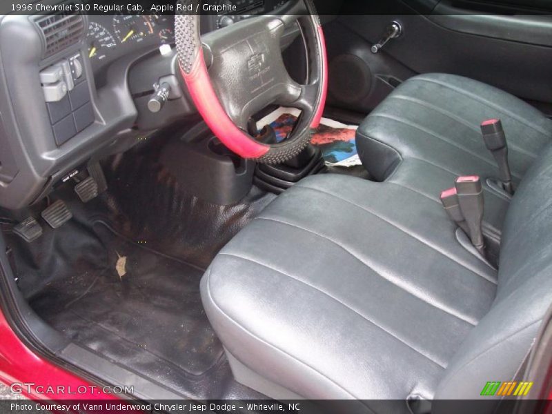 Apple Red / Graphite 1996 Chevrolet S10 Regular Cab