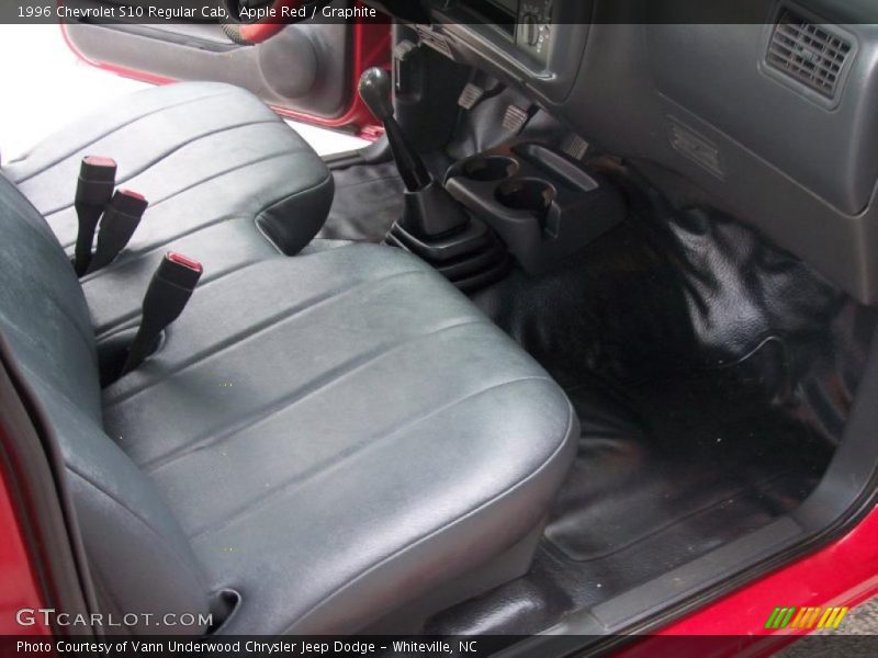 Apple Red / Graphite 1996 Chevrolet S10 Regular Cab