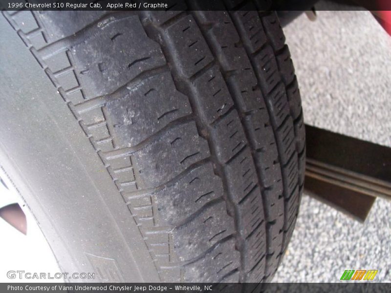 Apple Red / Graphite 1996 Chevrolet S10 Regular Cab