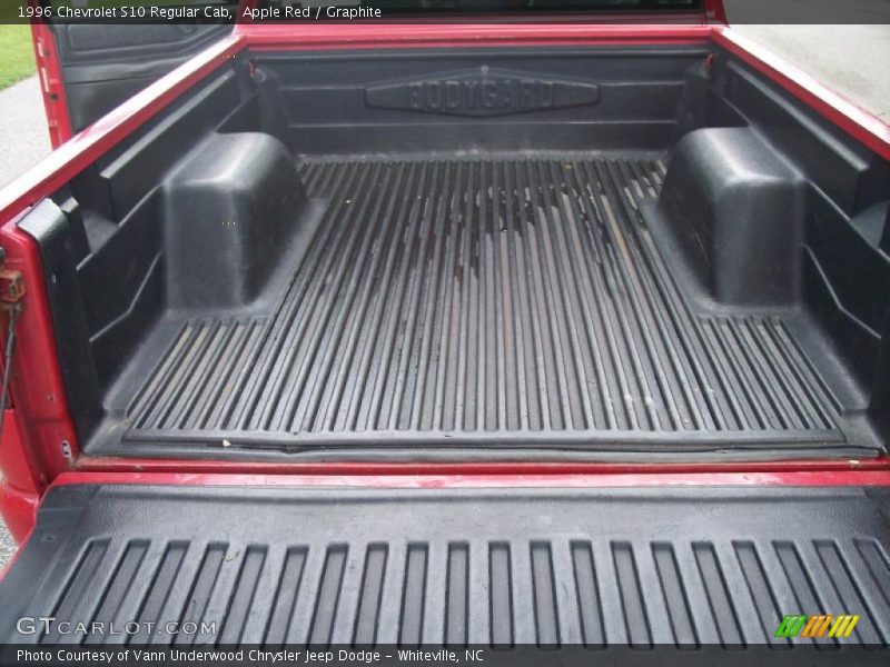 Apple Red / Graphite 1996 Chevrolet S10 Regular Cab