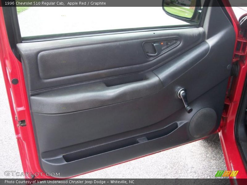 Apple Red / Graphite 1996 Chevrolet S10 Regular Cab