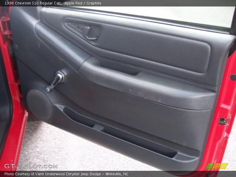 Apple Red / Graphite 1996 Chevrolet S10 Regular Cab