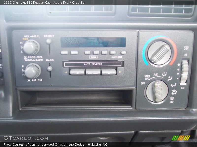 Apple Red / Graphite 1996 Chevrolet S10 Regular Cab
