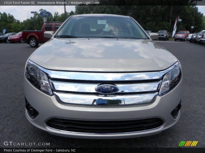 Smokestone Metallic / Medium Light Stone 2010 Ford Fusion SE