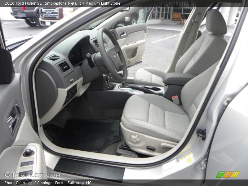 Smokestone Metallic / Medium Light Stone 2010 Ford Fusion SE