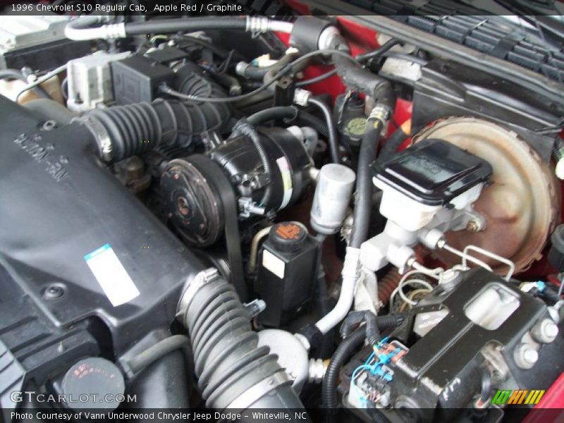 Apple Red / Graphite 1996 Chevrolet S10 Regular Cab