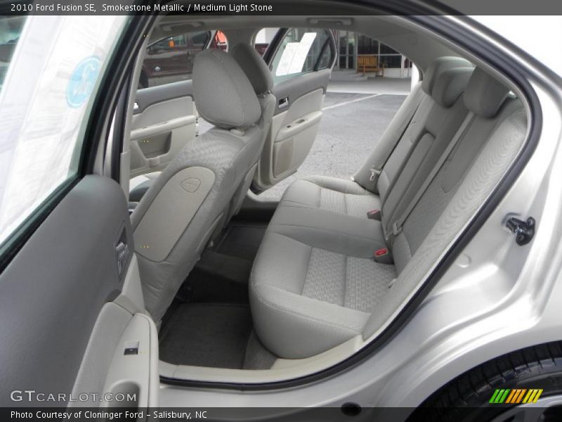 Smokestone Metallic / Medium Light Stone 2010 Ford Fusion SE