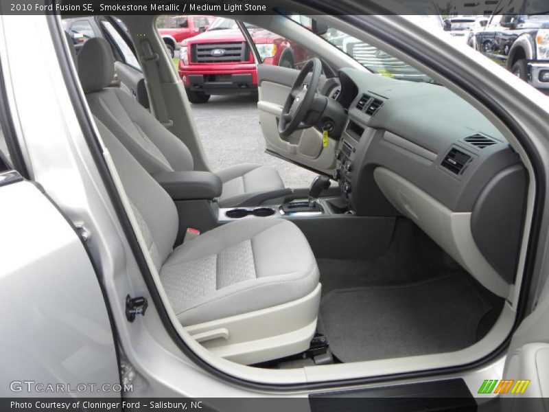 Smokestone Metallic / Medium Light Stone 2010 Ford Fusion SE