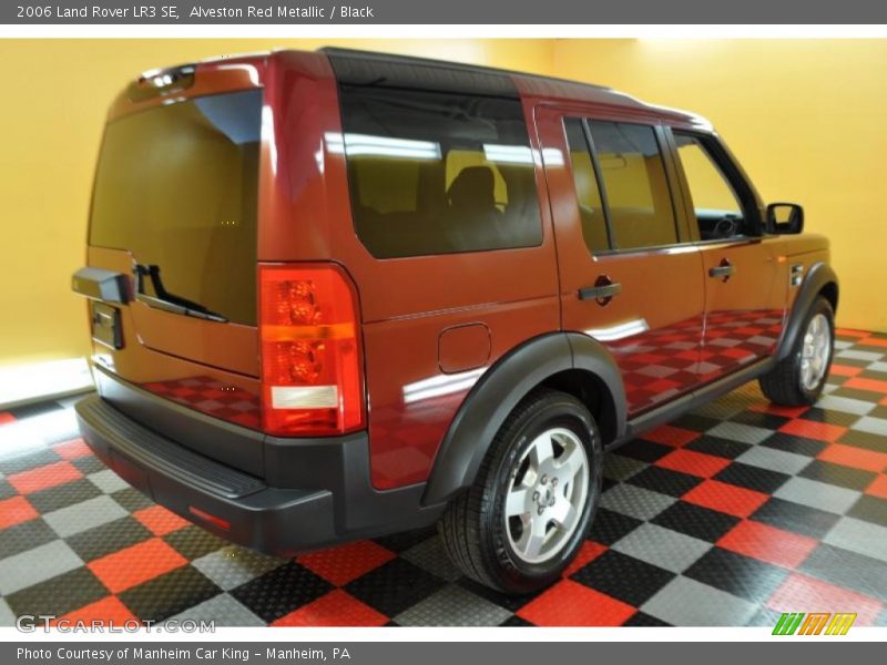 Alveston Red Metallic / Black 2006 Land Rover LR3 SE