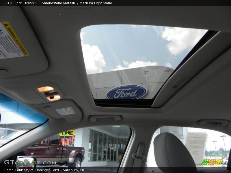 Smokestone Metallic / Medium Light Stone 2010 Ford Fusion SE