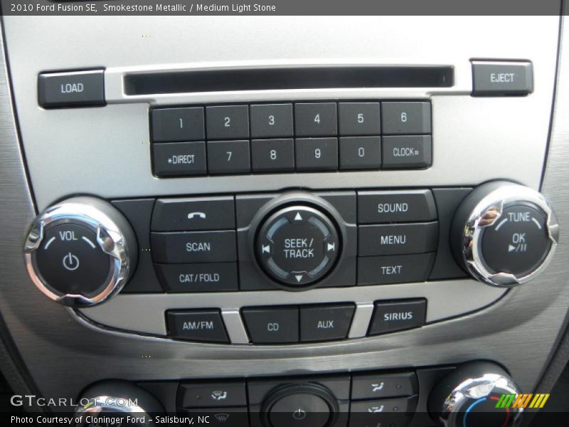Smokestone Metallic / Medium Light Stone 2010 Ford Fusion SE