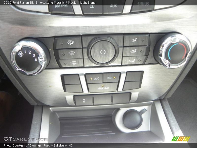 Smokestone Metallic / Medium Light Stone 2010 Ford Fusion SE