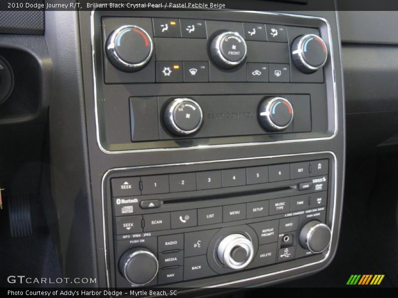 Brilliant Black Crystal Pearl / Pastel Pebble Beige 2010 Dodge Journey R/T