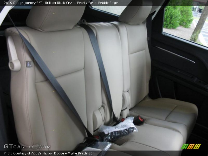 Brilliant Black Crystal Pearl / Pastel Pebble Beige 2010 Dodge Journey R/T