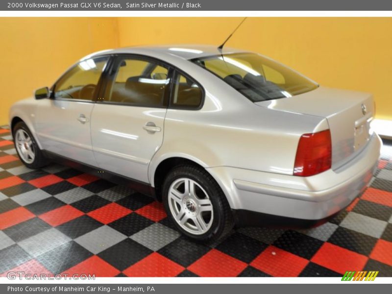 Satin Silver Metallic / Black 2000 Volkswagen Passat GLX V6 Sedan