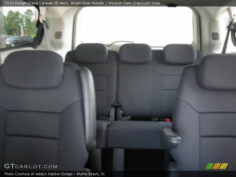 Bright Silver Metallic / Medium Slate Gray/Light Shale 2010 Dodge Grand Caravan SE Hero