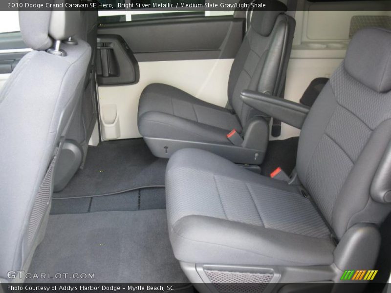 Bright Silver Metallic / Medium Slate Gray/Light Shale 2010 Dodge Grand Caravan SE Hero