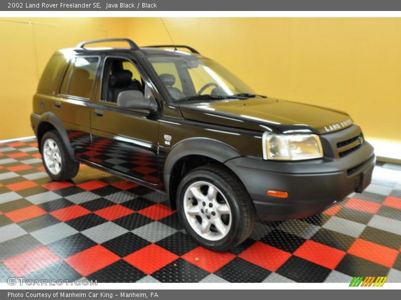 Java Black / Black 2002 Land Rover Freelander SE