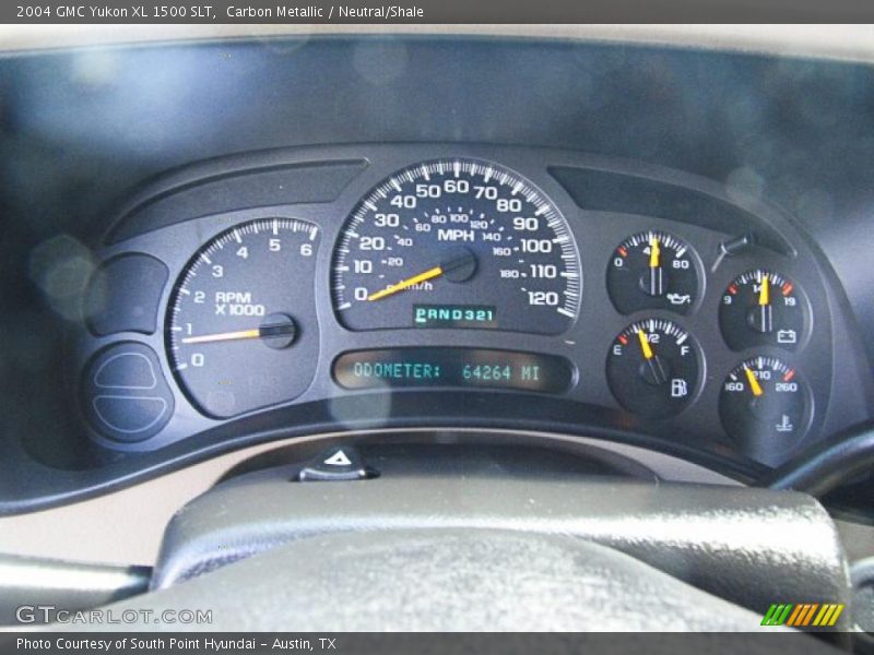 Carbon Metallic / Neutral/Shale 2004 GMC Yukon XL 1500 SLT