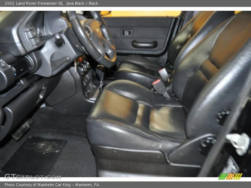 Java Black / Black 2002 Land Rover Freelander SE