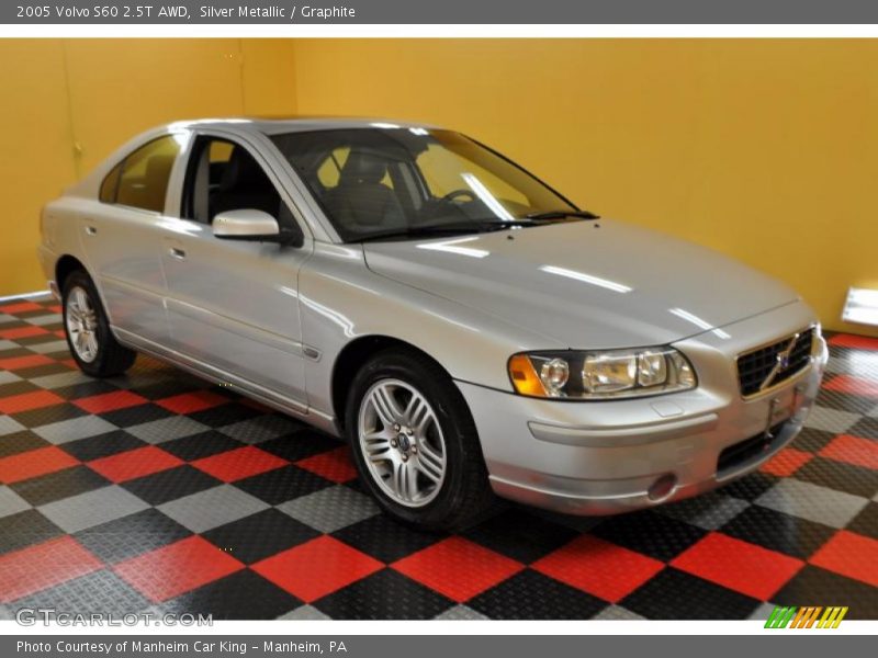 Silver Metallic / Graphite 2005 Volvo S60 2.5T AWD