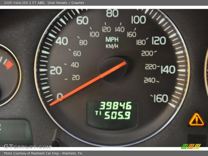 Silver Metallic / Graphite 2005 Volvo S60 2.5T AWD