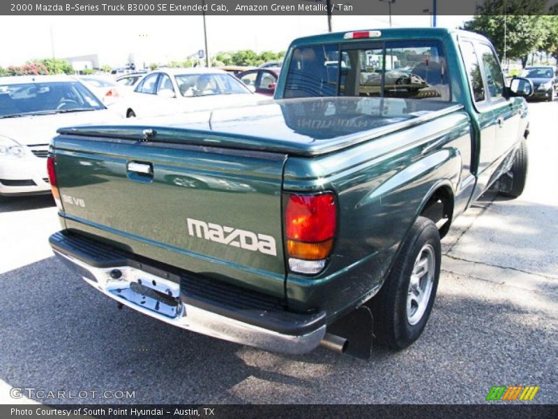 Amazon Green Metallic / Tan 2000 Mazda B-Series Truck B3000 SE Extended Cab