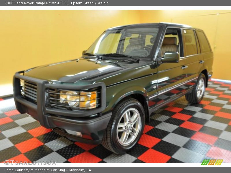 Epsom Green / Walnut 2000 Land Rover Range Rover 4.0 SE