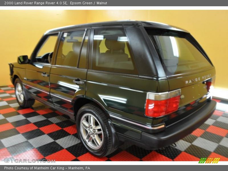 Epsom Green / Walnut 2000 Land Rover Range Rover 4.0 SE
