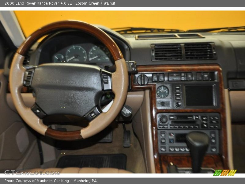 Epsom Green / Walnut 2000 Land Rover Range Rover 4.0 SE