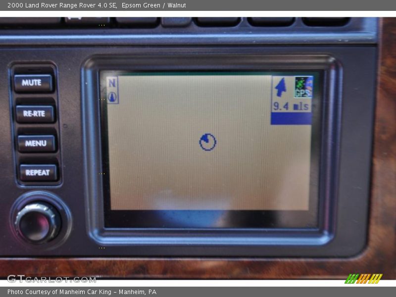 Epsom Green / Walnut 2000 Land Rover Range Rover 4.0 SE