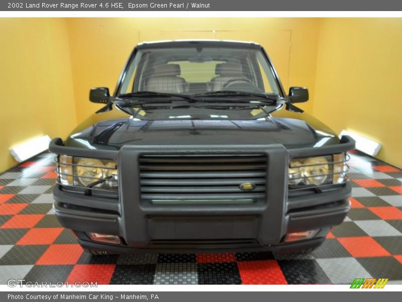 Epsom Green Pearl / Walnut 2002 Land Rover Range Rover 4.6 HSE
