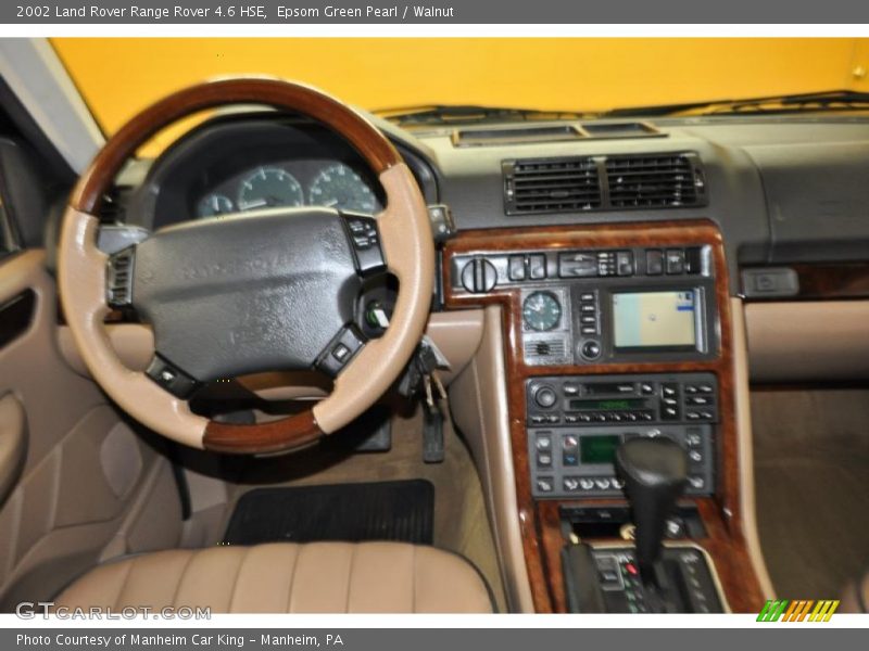 Epsom Green Pearl / Walnut 2002 Land Rover Range Rover 4.6 HSE