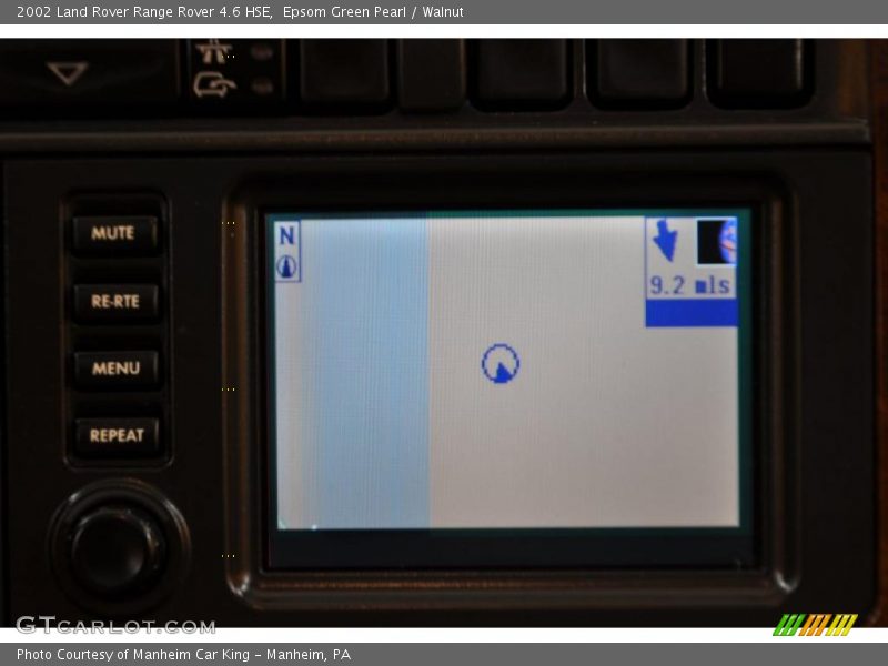 Epsom Green Pearl / Walnut 2002 Land Rover Range Rover 4.6 HSE