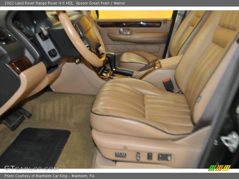 Epsom Green Pearl / Walnut 2002 Land Rover Range Rover 4.6 HSE