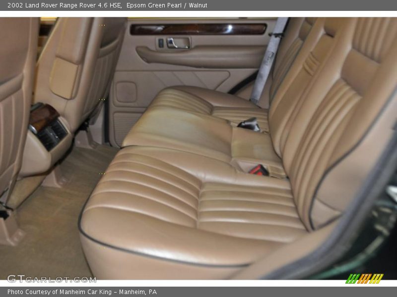 Epsom Green Pearl / Walnut 2002 Land Rover Range Rover 4.6 HSE