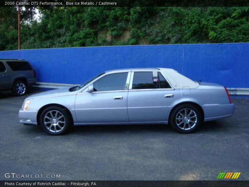 Blue Ice Metallic / Cashmere 2006 Cadillac DTS Performance