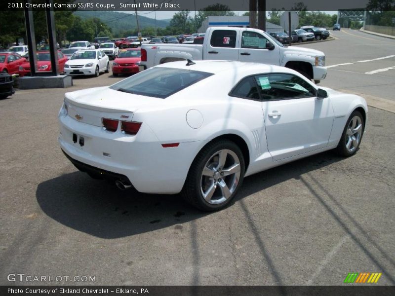 Summit White / Black 2011 Chevrolet Camaro SS/RS Coupe