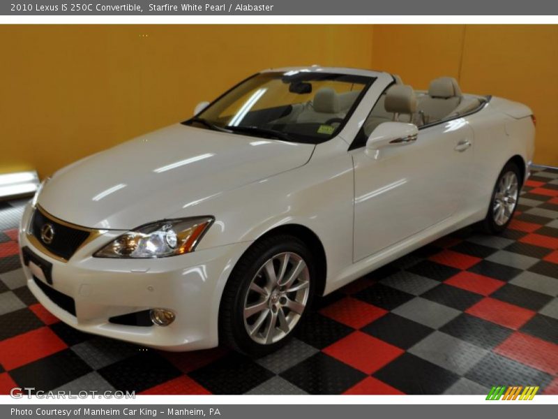 Starfire White Pearl / Alabaster 2010 Lexus IS 250C Convertible