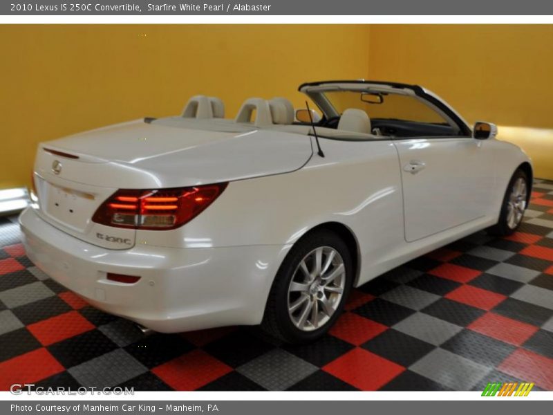 Starfire White Pearl / Alabaster 2010 Lexus IS 250C Convertible