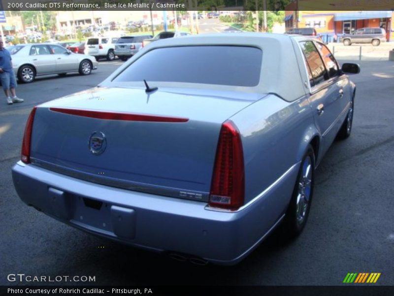 Blue Ice Metallic / Cashmere 2006 Cadillac DTS Performance