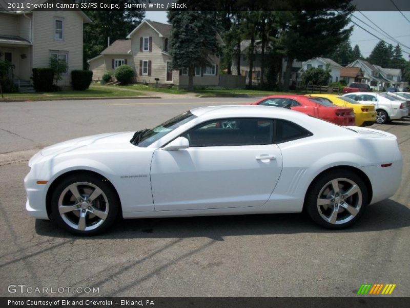 Summit White / Black 2011 Chevrolet Camaro SS/RS Coupe