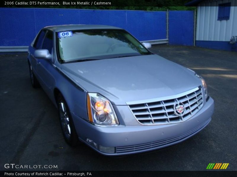 Blue Ice Metallic / Cashmere 2006 Cadillac DTS Performance