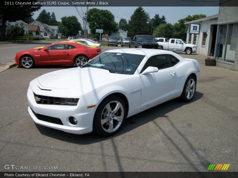 Summit White / Black 2011 Chevrolet Camaro SS/RS Coupe