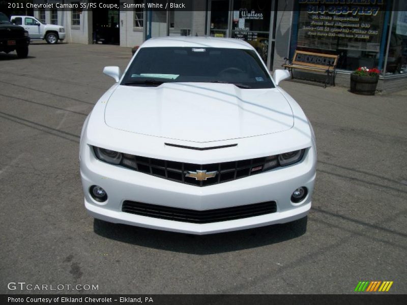 Summit White / Black 2011 Chevrolet Camaro SS/RS Coupe