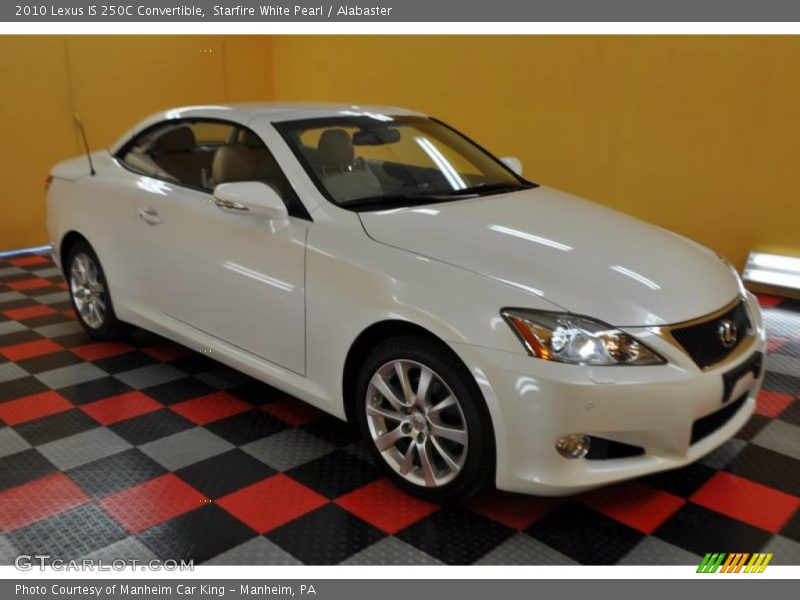 Starfire White Pearl / Alabaster 2010 Lexus IS 250C Convertible